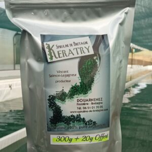 300g + 20g Offert •Paillettes de Spiruline•